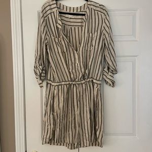 Loft striped dress / perfect condition / never worn